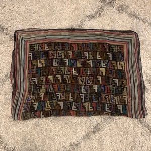 Fendi Fun Fair Silk Scarf
